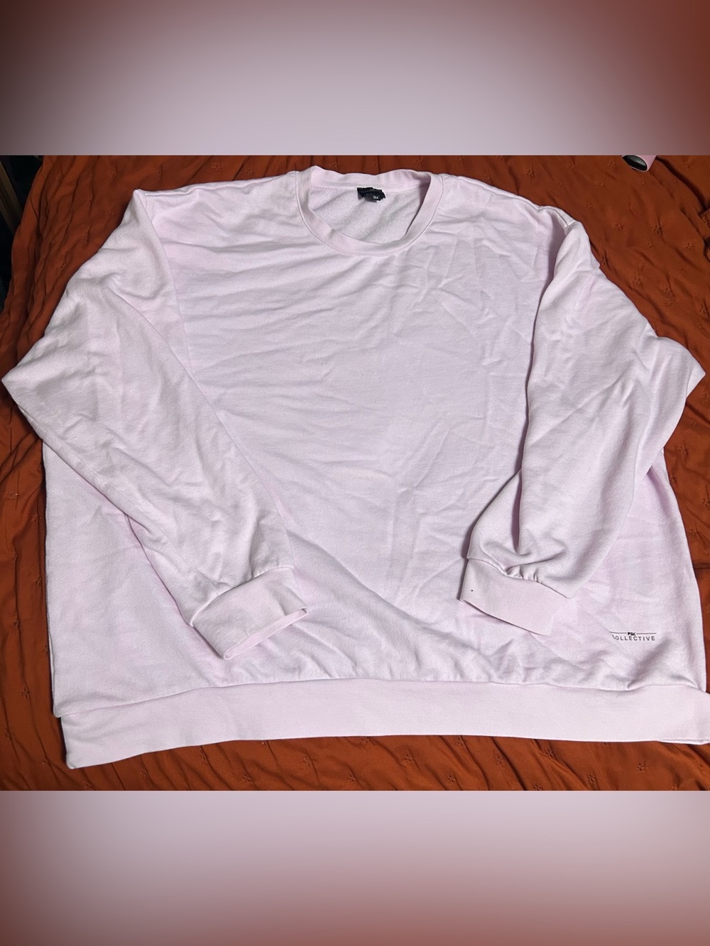 Plus size lilac crewneck 3X